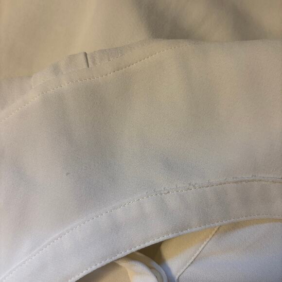 J.Crew Popover Placket Blouse Ivory White Size 6 Long Sleeve Women’s Top - Picture 13 of 13